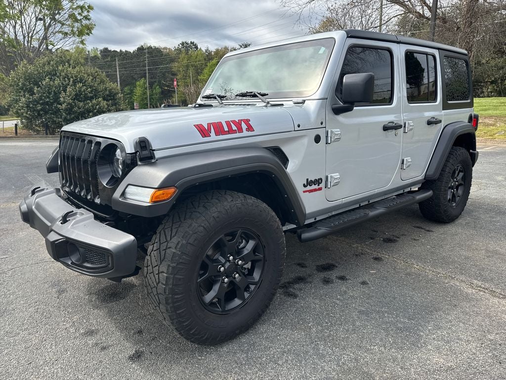 2022 Jeep Wrangler Unlimited Willys