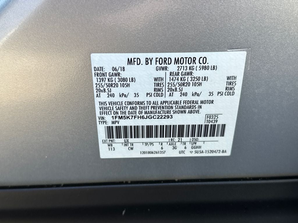 2018 Ford Explorer Limited