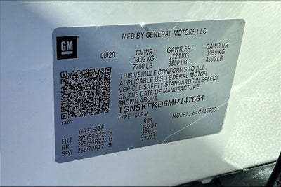 2021 Chevrolet Suburban Premier