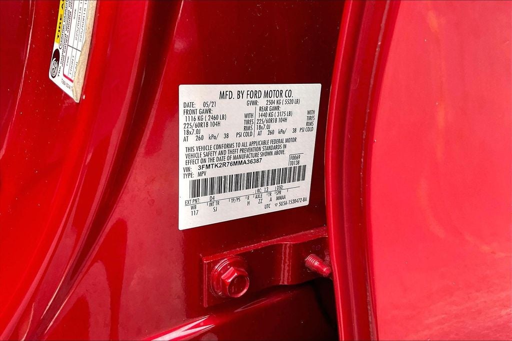 2021 Ford Mustang Mach-E California Route 1