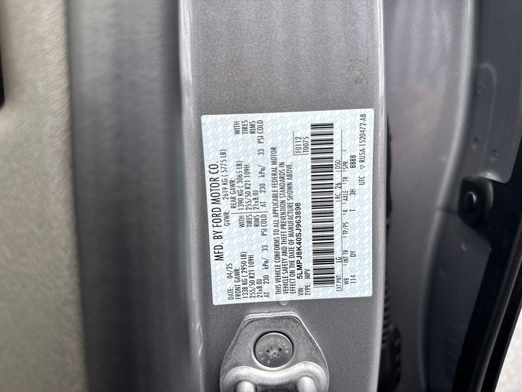 2025 Lincoln Nautilus Reserve