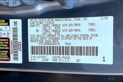 2025 Toyota Tundra SR5