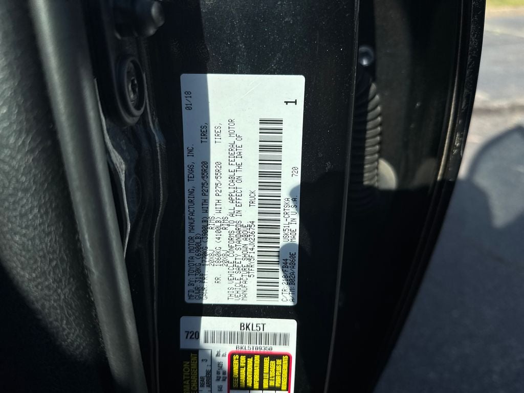 2018 Toyota Tundra SR5