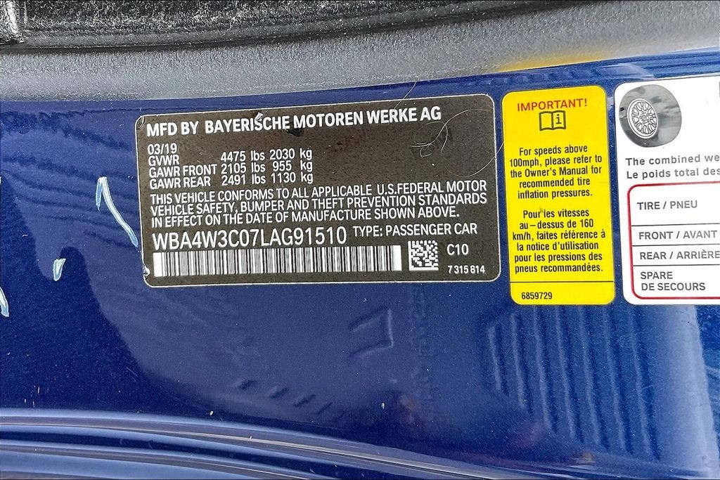 2020 BMW 4 Series 430i