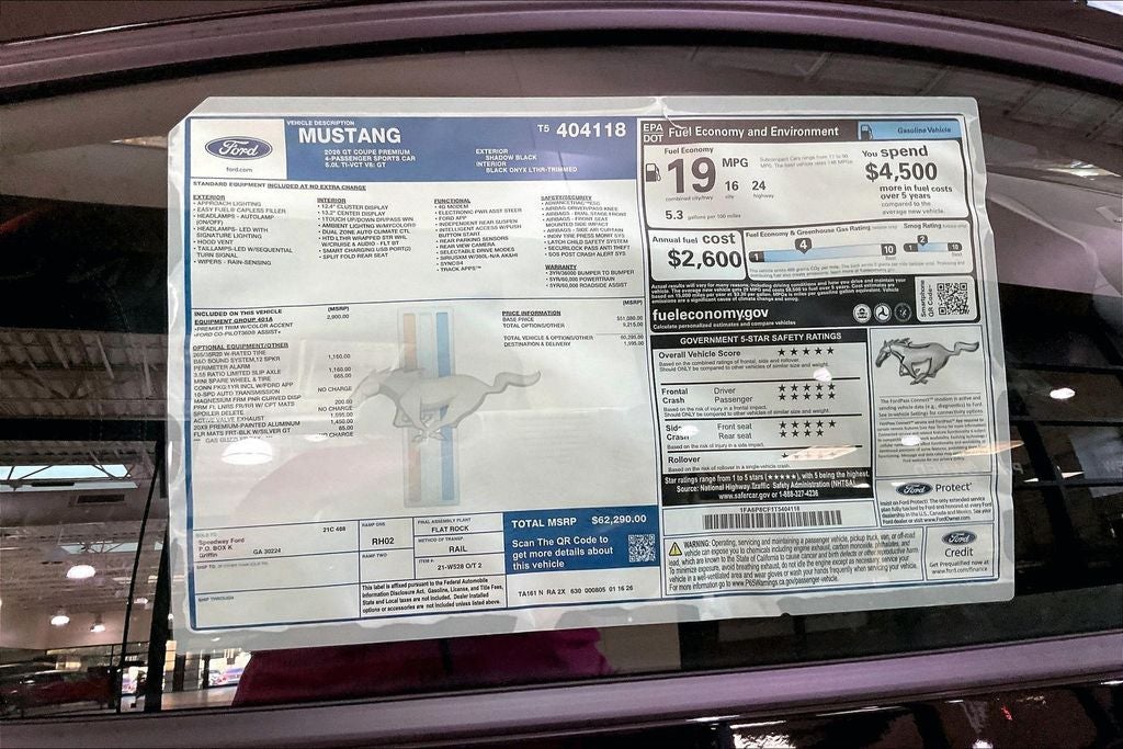 2026 Ford Mustang GT Premium