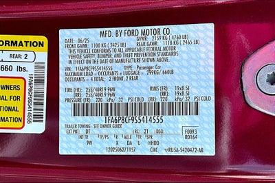 2025 Ford Mustang GT Premium