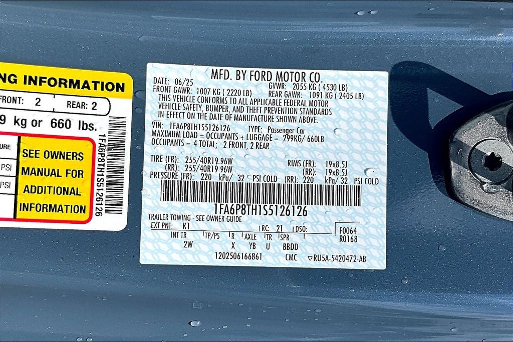 2025 Ford Mustang EcoBoost