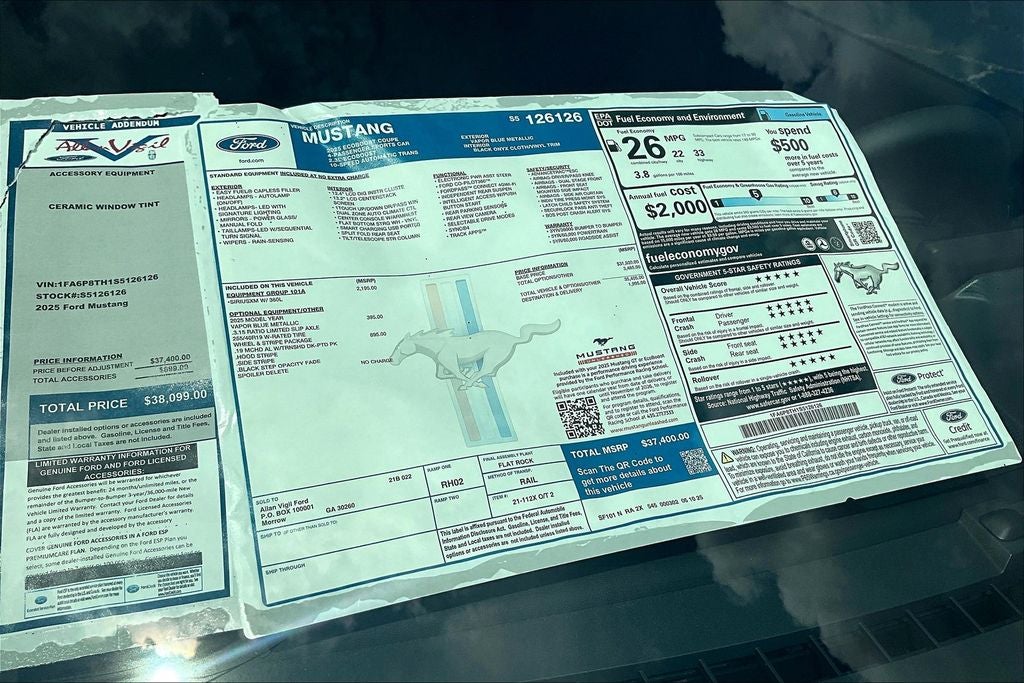 2025 Ford Mustang EcoBoost