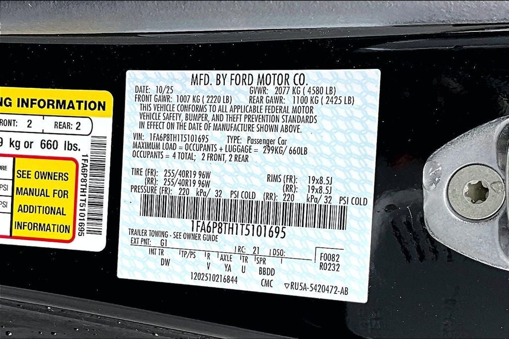 2026 Ford Mustang EcoBoost