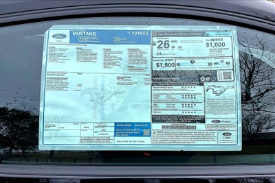2026 Ford Mustang EcoBoost