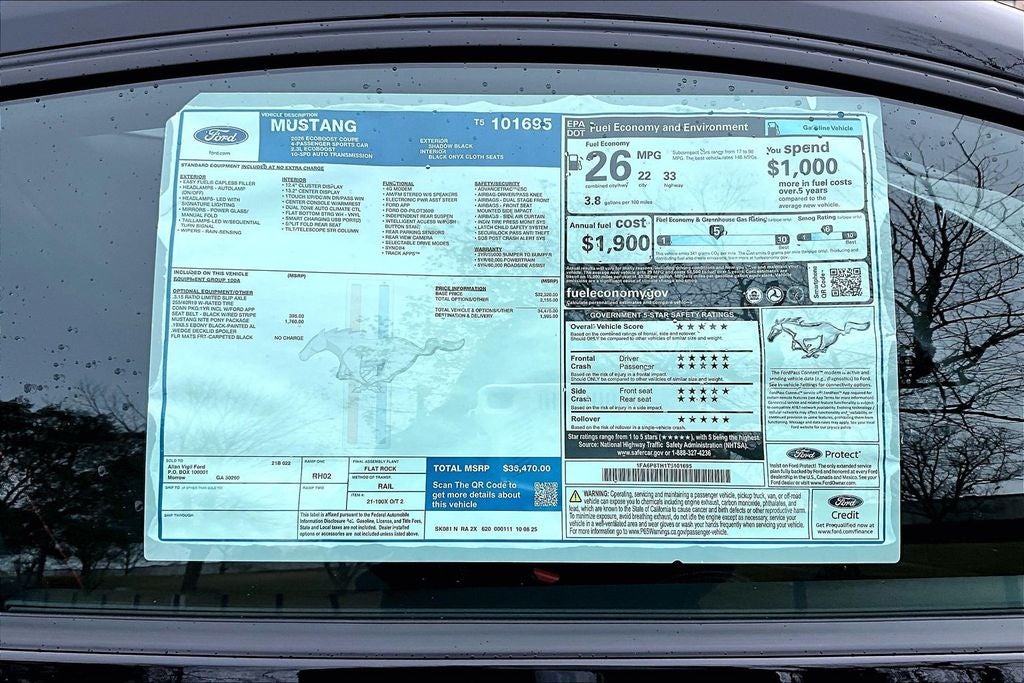 2026 Ford Mustang EcoBoost