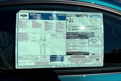 2026 Ford Mustang EcoBoost