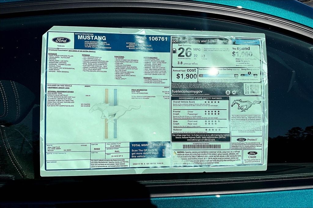 2026 Ford Mustang EcoBoost