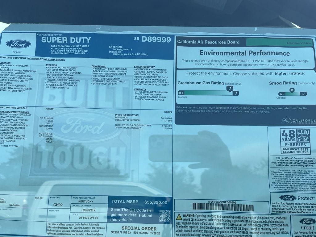 2025 Ford F-350SD XL DRW