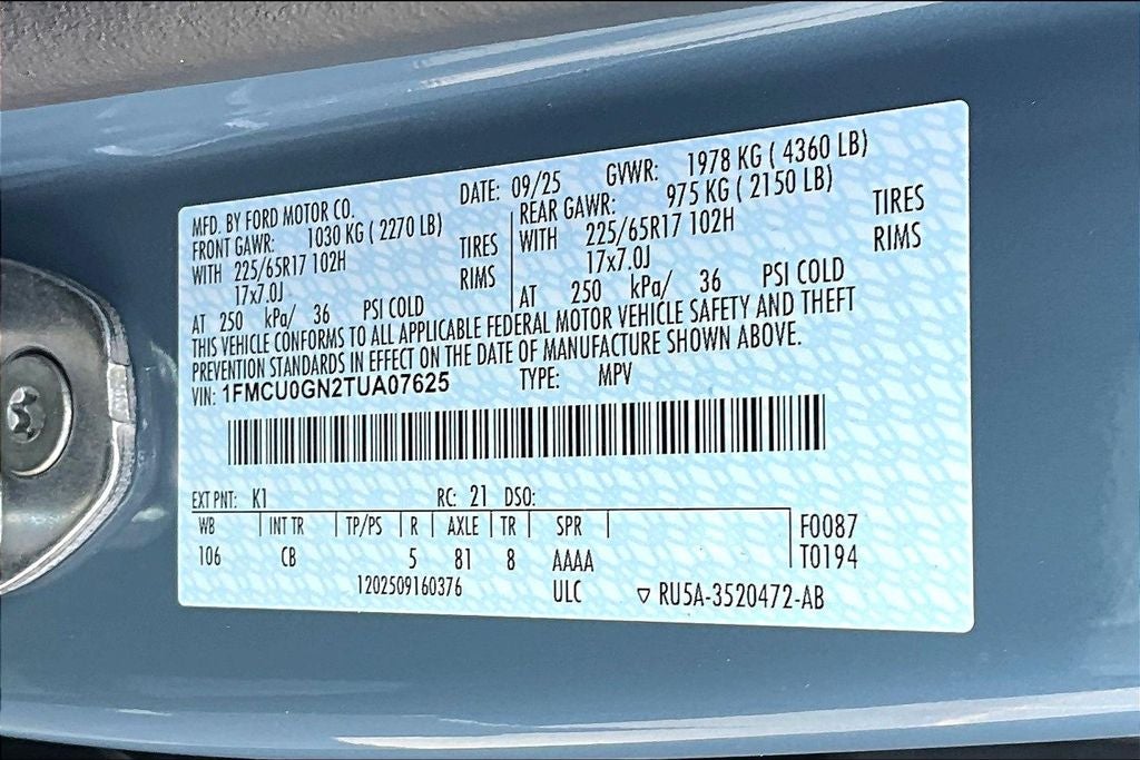 2026 Ford Escape Active