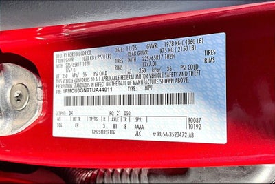 2026 Ford Escape Active