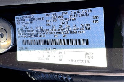 2026 Ford Escape Hybrid Platinum