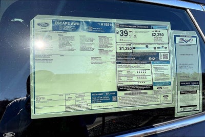 2026 Ford Escape Hybrid Platinum