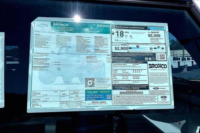 2025 Ford Bronco Stroppe Edition