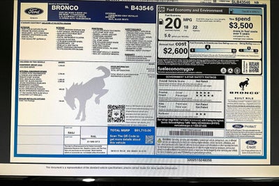 2025 Ford Bronco Big Bend