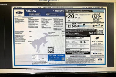 2025 Ford Bronco Outer Banks