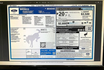 2025 Ford Bronco Outer Banks