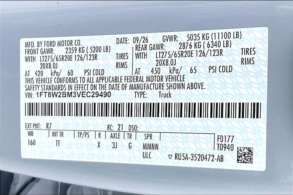 2027 Ford F-250SD Platinum