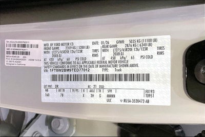 2026 Ford F-250SD Platinum