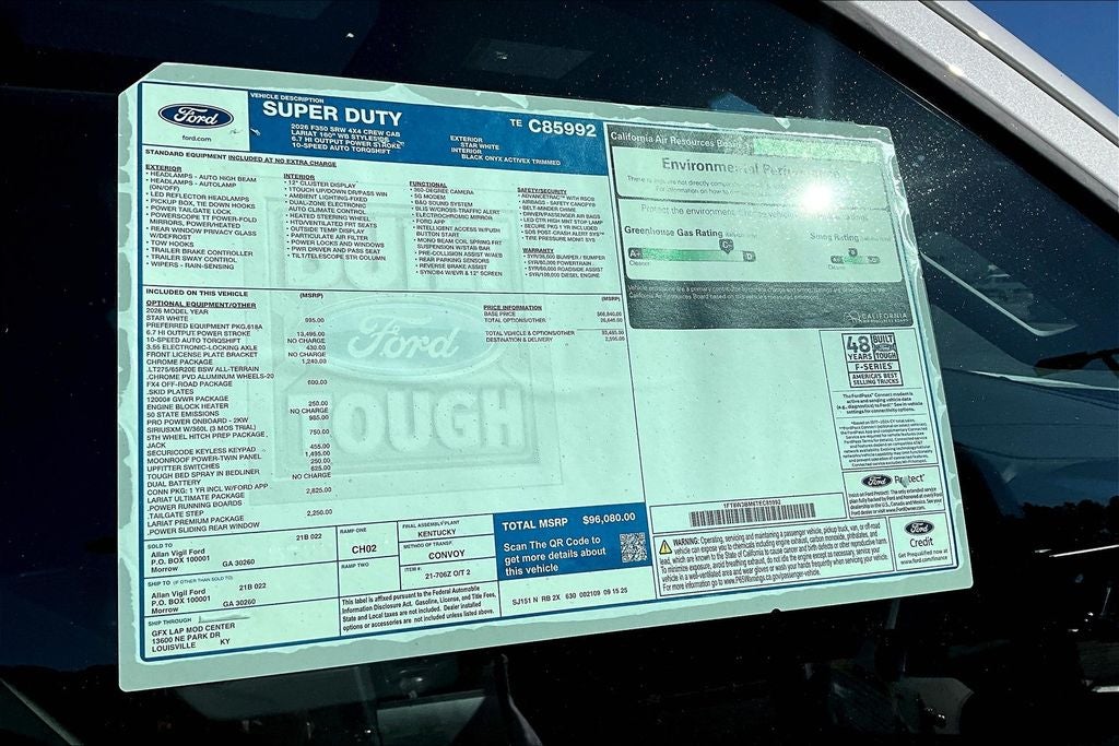 2026 Ford F-350SD Lariat