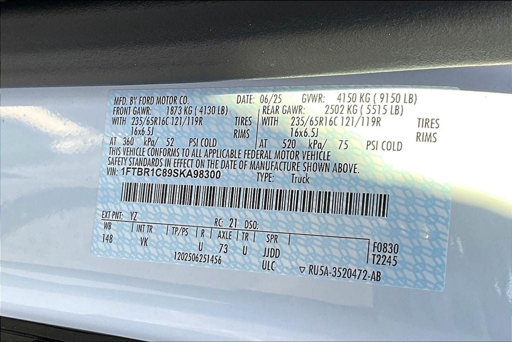 2025 Ford Transit-250 Base