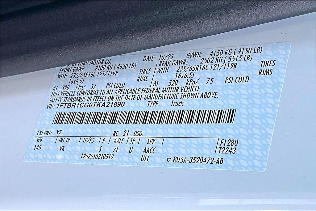 2026 Ford Transit-250 Base