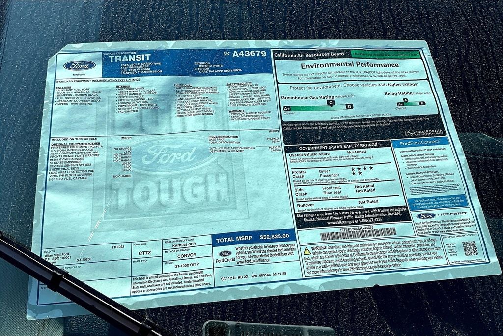 2025 Ford Transit-250 Base