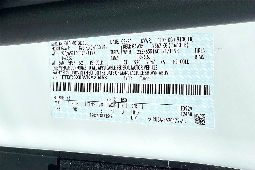 2027 Ford Transit-250 Base