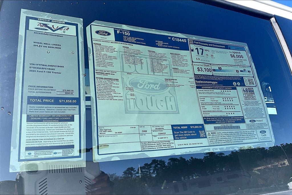 2025 Ford F-150 Tremor