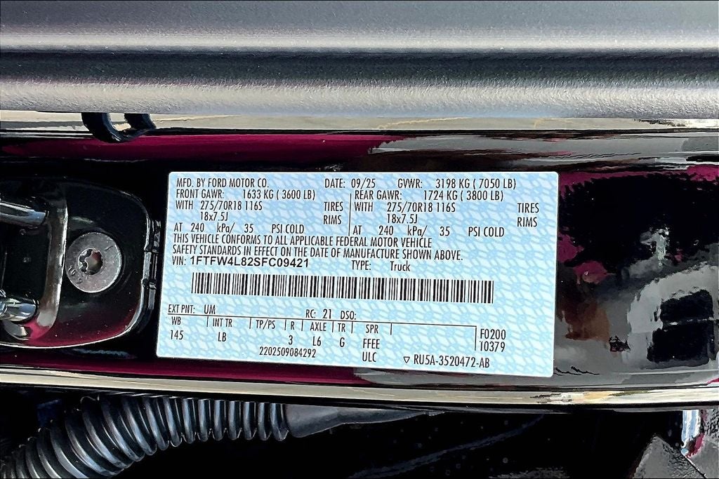 2025 Ford F-150 Tremor