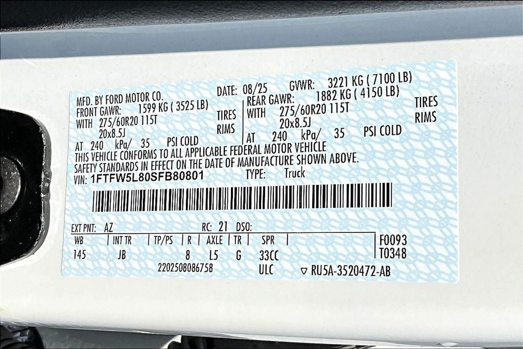 2025 Ford F-150 Lariat