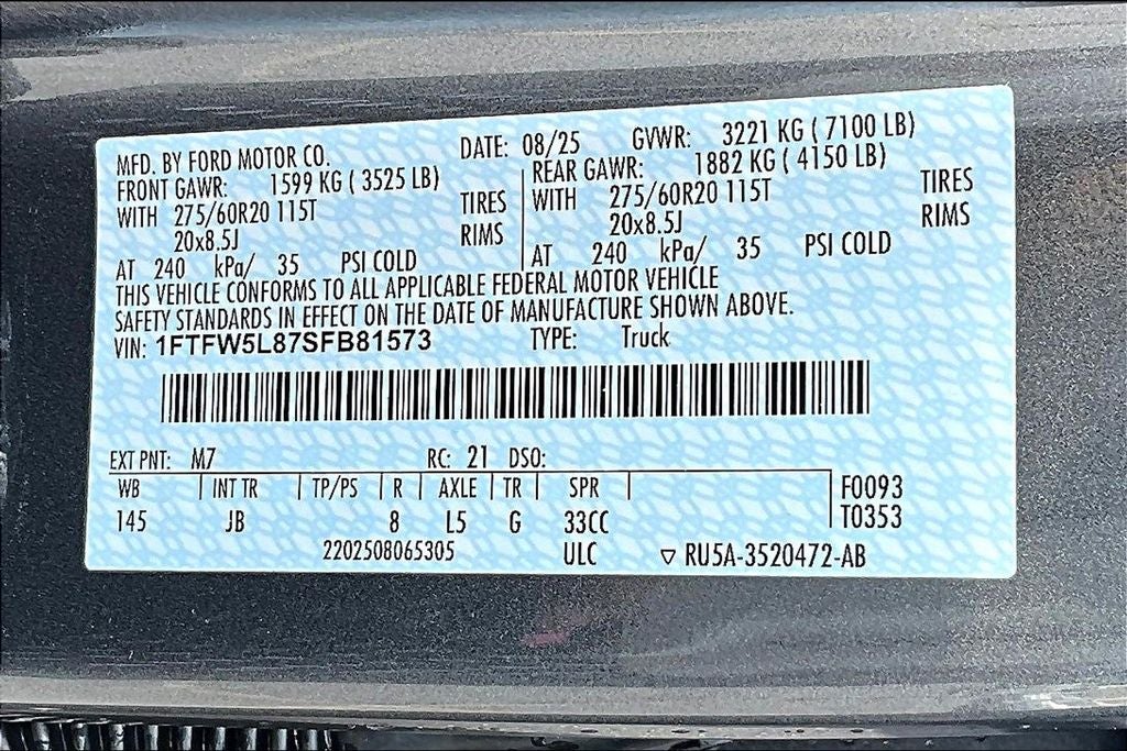 2025 Ford F-150 Lariat