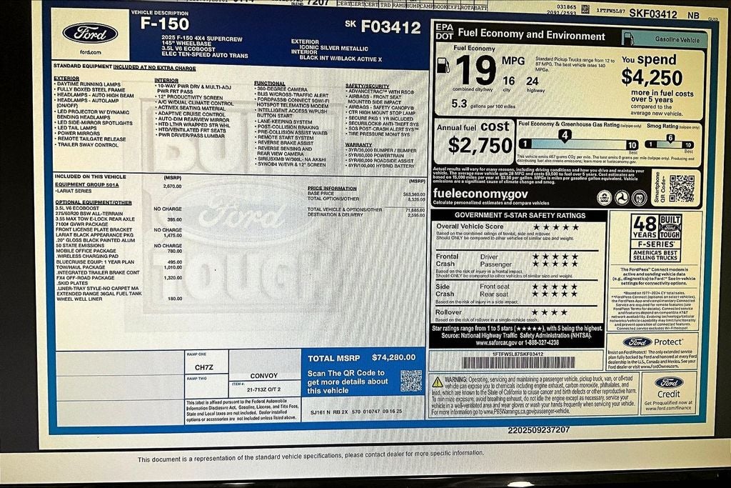 2025 Ford F-150 Lariat