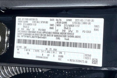 2026 Ford F-150 Platinum