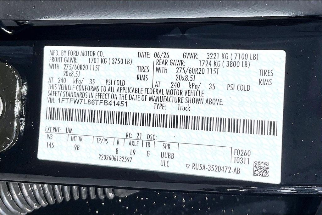 2026 Ford F-150 Platinum
