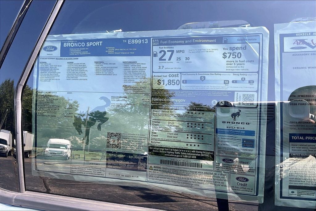 2026 Ford Bronco Sport Outer Banks