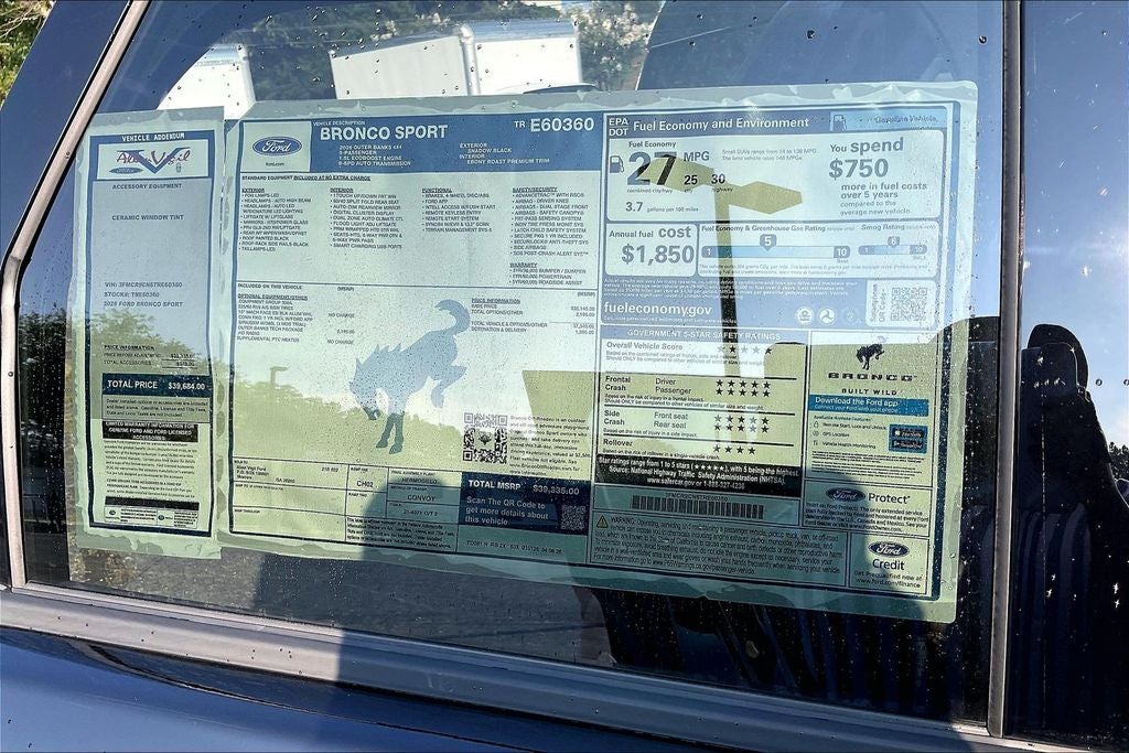 2026 Ford Bronco Sport Outer Banks
