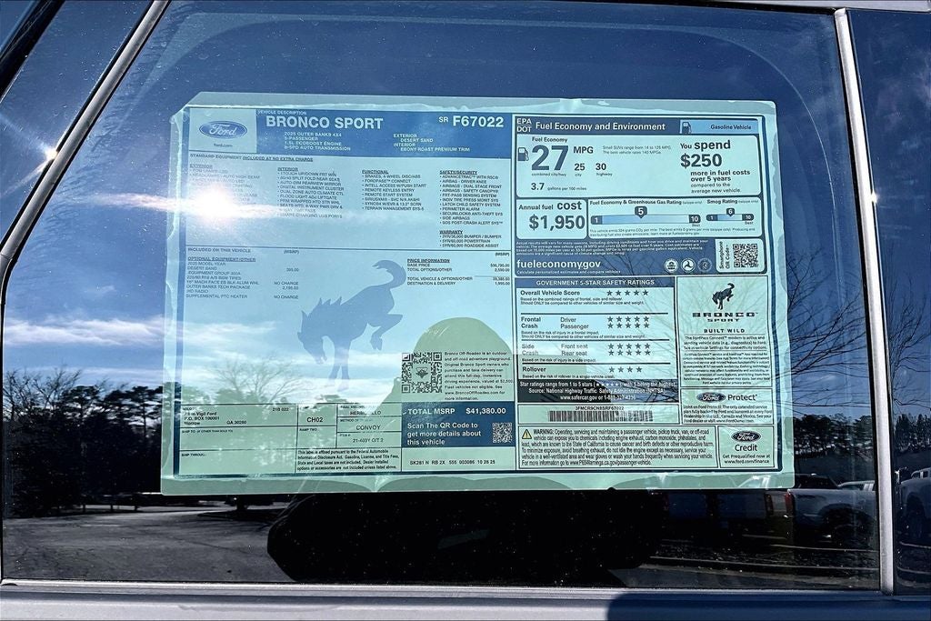 2025 Ford Bronco Sport Outer Banks